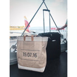 BOLSO DE YUTE - EDICIÓN FECHA