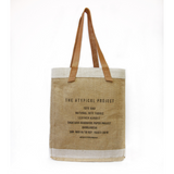 BOLSO DE YUTE PERSONALIZABLE ASA LARGA TODO VA A SALIR BIEN by Beth Fevrier