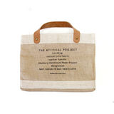 BOLSO DE YUTE PEQUEÑO - FLECHA INICIALES